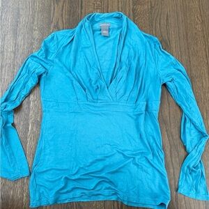 Ann Taylor blue Blouse